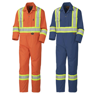 Pioneer Hi-Viz Safety Coveralls